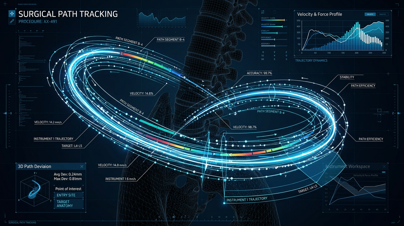 Benchmarking Expert Surgeons' Path for Evaluating Trainee Performance
