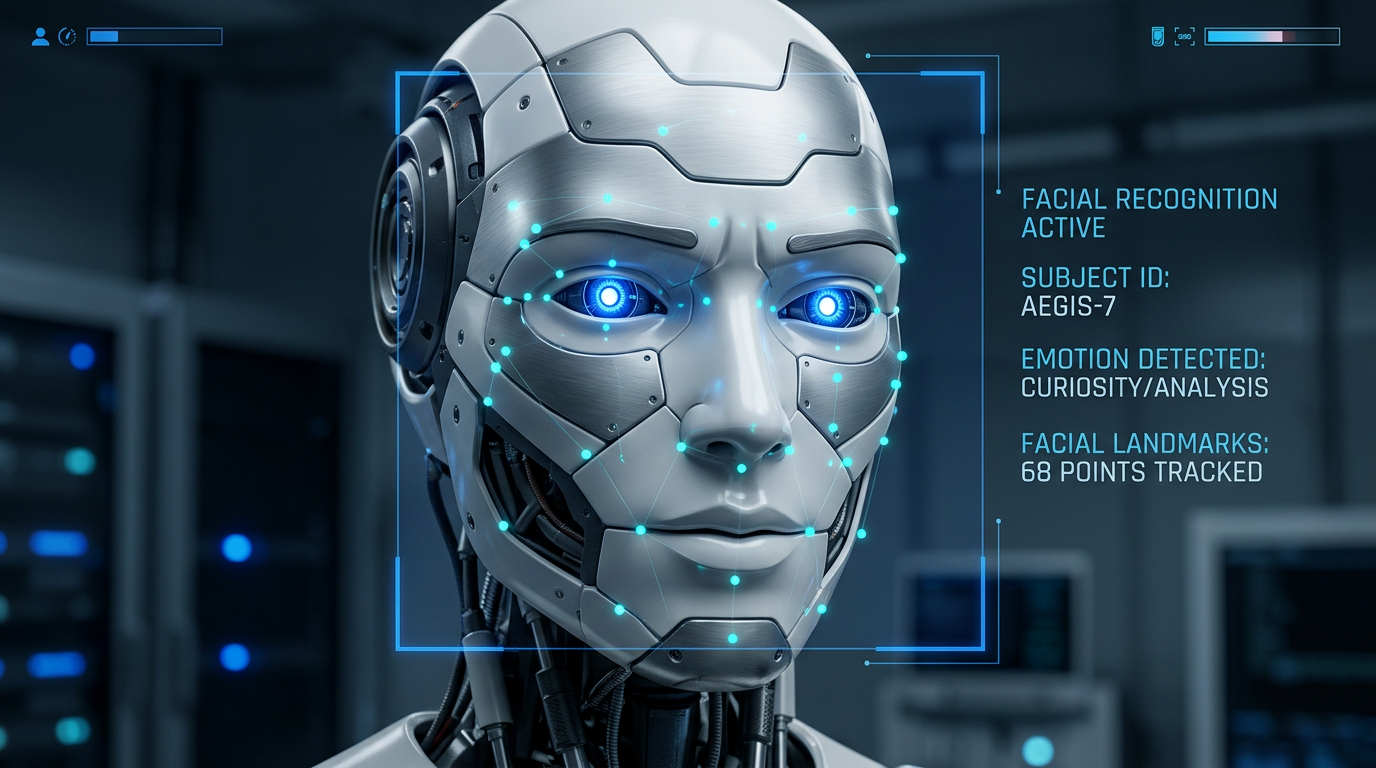 Emotional Head Robot with Behavior Decision Model and Face Recognition