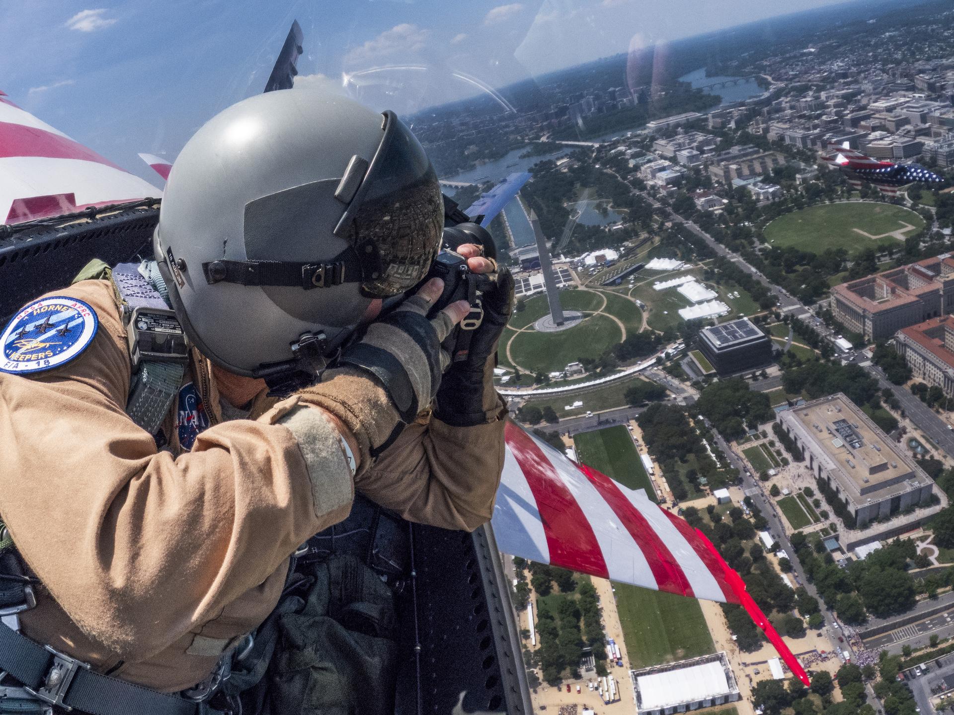 NASA F-18 Flight Photography