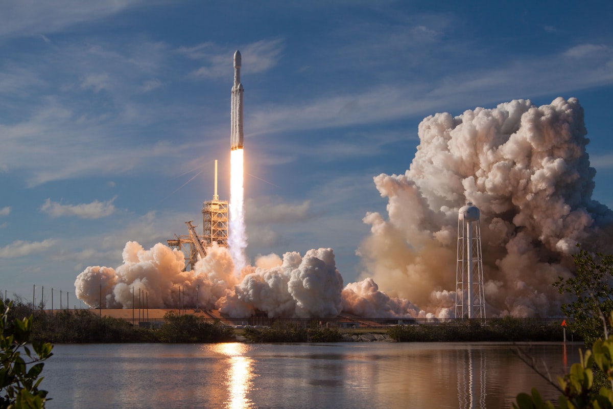 SpaceX rocket launch - Photo by Planet Volumes on Unsplash